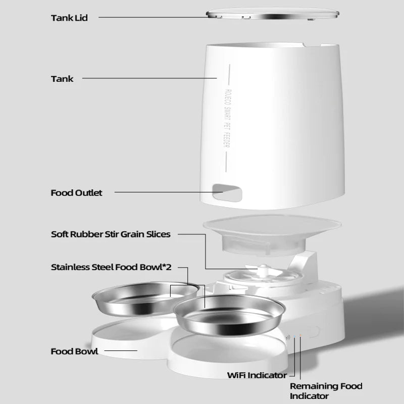 4L Automatic Pet Feeder