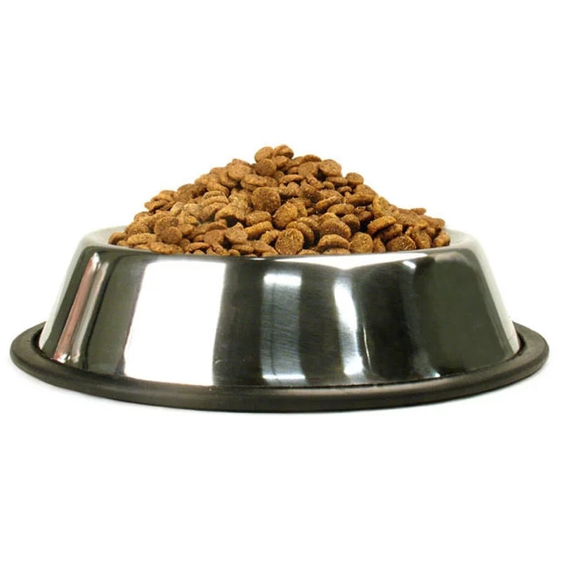 SUPREPET Stainless Steel Non-slip Feeding Bowl For Pets Anti-fall And Anti-bite Dog Bowl And Cat Anti-fall  Feeding Bowl